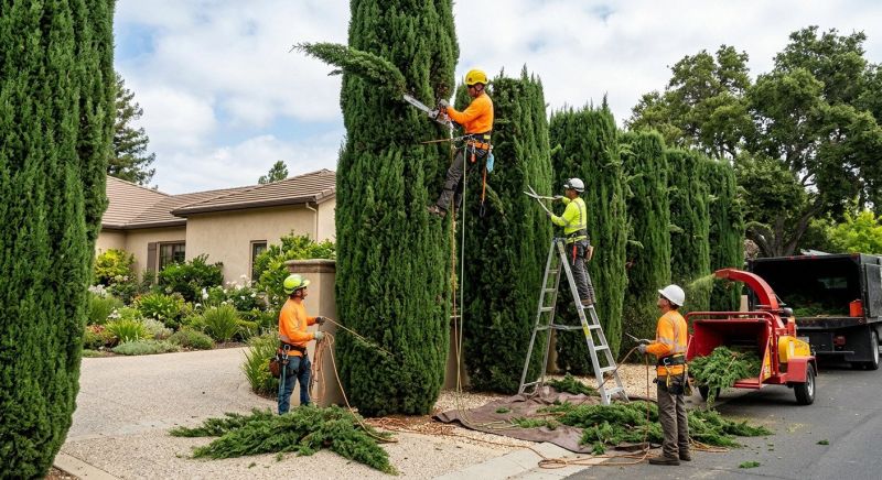 Cypress Tree Trimming in Doylestown, PA